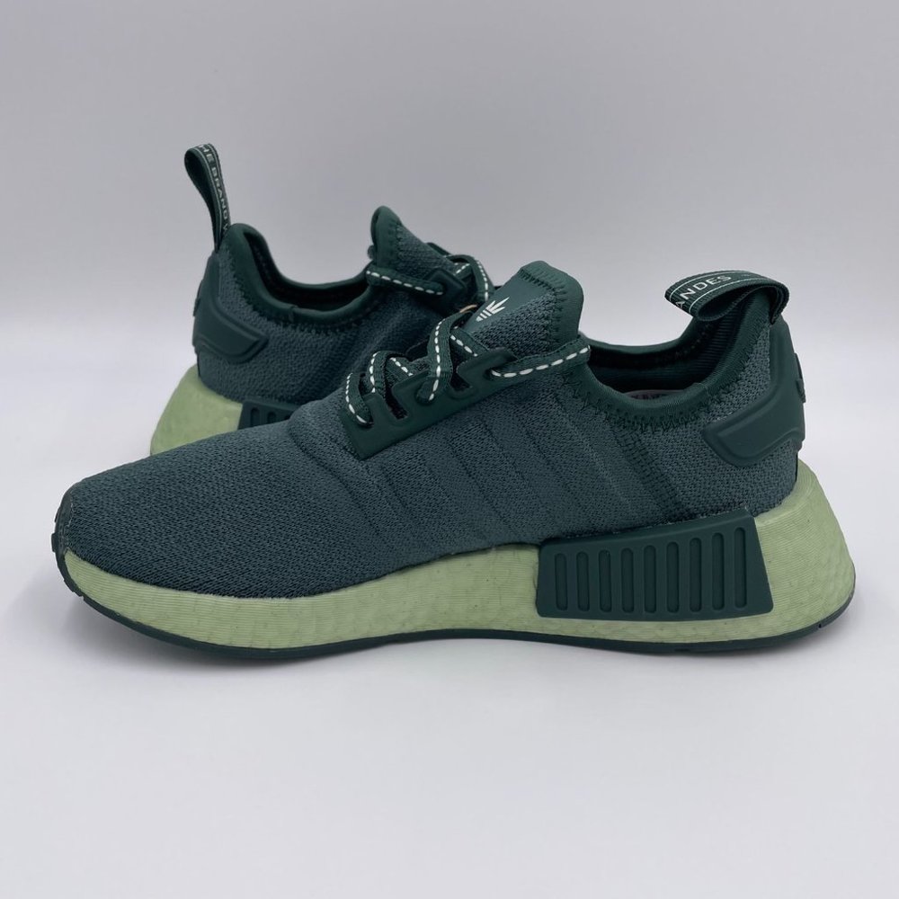 adidas NMD R1 Green Womens Shoes - Picture 2 of 8